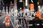 10 Night City Lightroom presets, a Preset Add-On by Presets by Yevhen (Thumbnail 1 of 10)