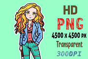 Girl Boss Clipart, Lady Boss sticker, an Object Illustration by ARTify Illustrations (Thumbnail 2 of 5)
