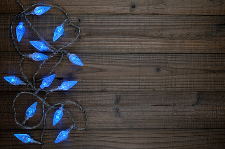 Frame of christmas lights preview 6