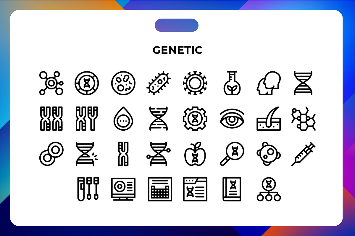 Genetic Icons, an Icon by Wencory