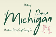 CS Michigan Drawn, a Handwritten Font by Craft Supply Co. (Thumbnail 1 of 8)