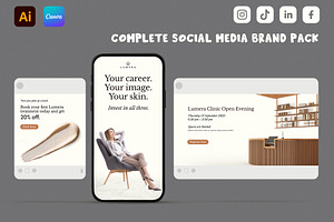 Lumera Social Media Template Pack, a Templates & Theme by Kida