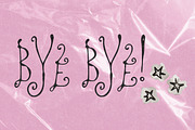 Stay Away My Darling Weird Font, a Handwritten Font by The October Creative (Thumbnail 8 of 8)
