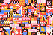 Blocks, vector shapes, a Pattern Graphic by venimo (Thumbnail 2 of 9)