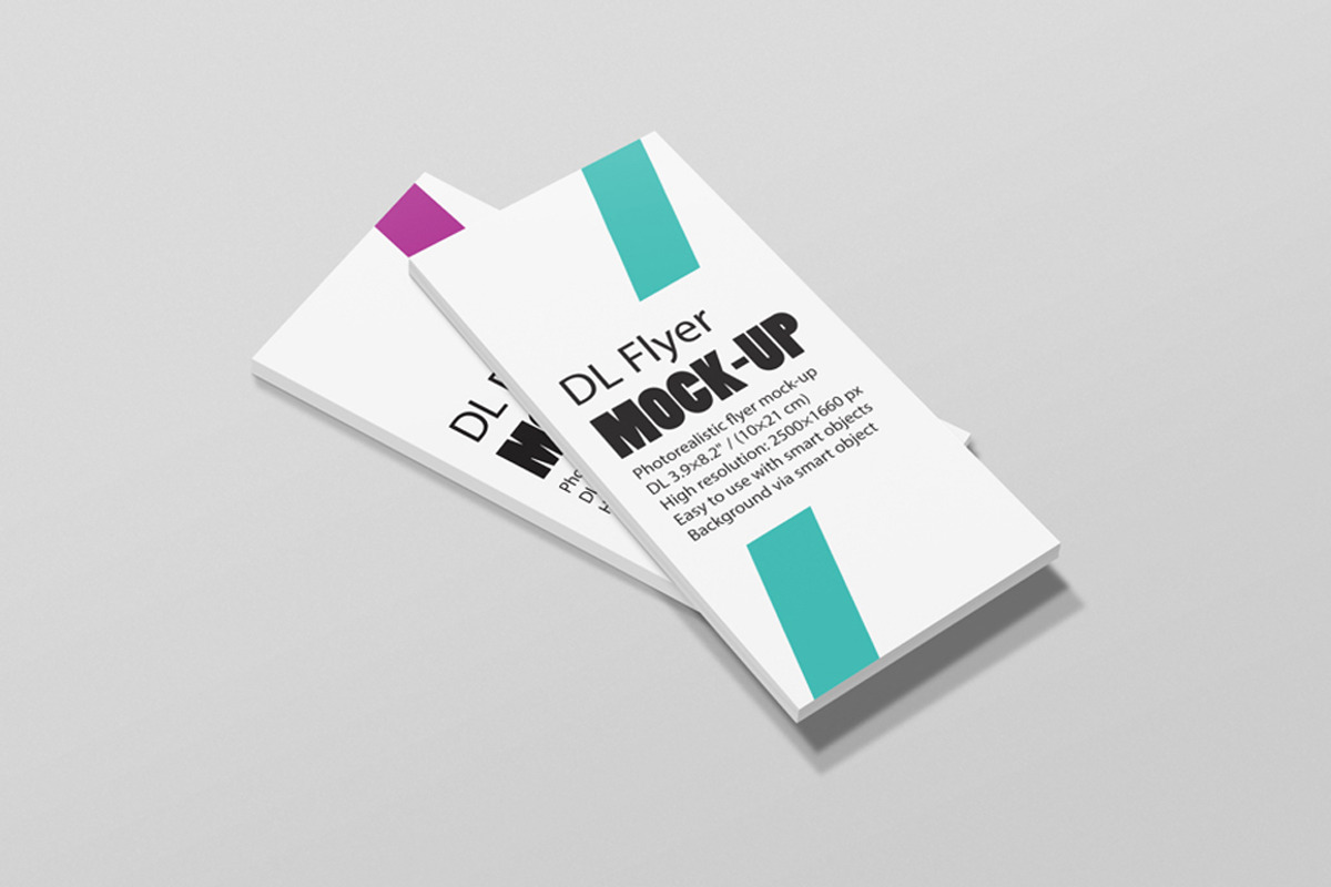 DL Flyer Mockup, a Print Template by resumetemplathttps://d3es (Photo 6 of 14)