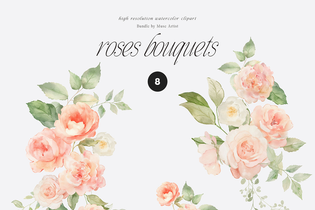 SPRING BOX Watercolor Bundle 400+, a Decorative Illustration by Muse Artist (Photo 86 of 99)