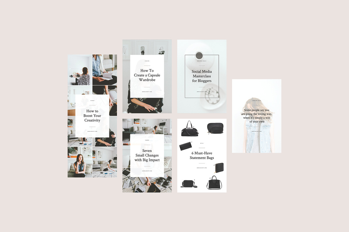 Sophia Brand Graphics, a Social Media Template by studiolmh (Photo 2 of 5)