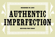 Antique Tuscan No. 6, a Slab Serif Font by Wood Type Revival (Thumbnail 3 of 4)