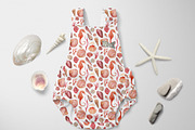 Seashells and fish, watercolor, an Animal Illustration by Hanna Hryharenka (Thumbnail 4 of 20)