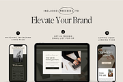 Wix Website Template for Services, a Wix Template by Ton Rêve Design Studio (Thumbnail 3 of 9)