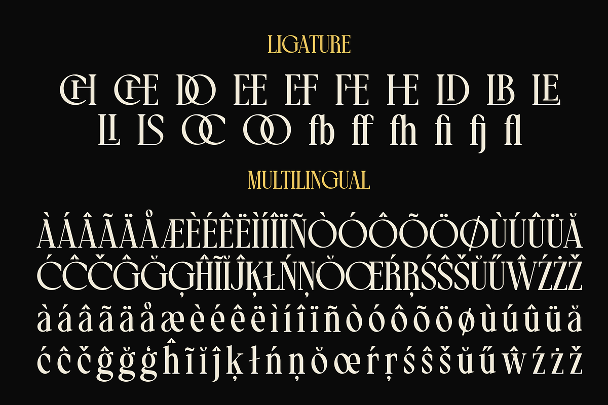 Besoni - Modern Serif Typeface preview 6