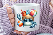 Coastal Summer Sublimation Clipart, an Illustration by Pixels.Craft (Thumbnail 4 of 7)