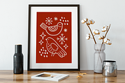 Winter Nature - Hand Drawn Kit, a Seasonal Illustration by miumiu (Thumbnail 9 of 15)