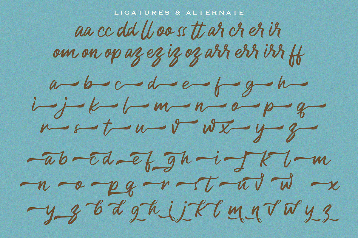 Bezitta - Handwritten Font, a Script Font by StringLabs (Photo 12 of 13)