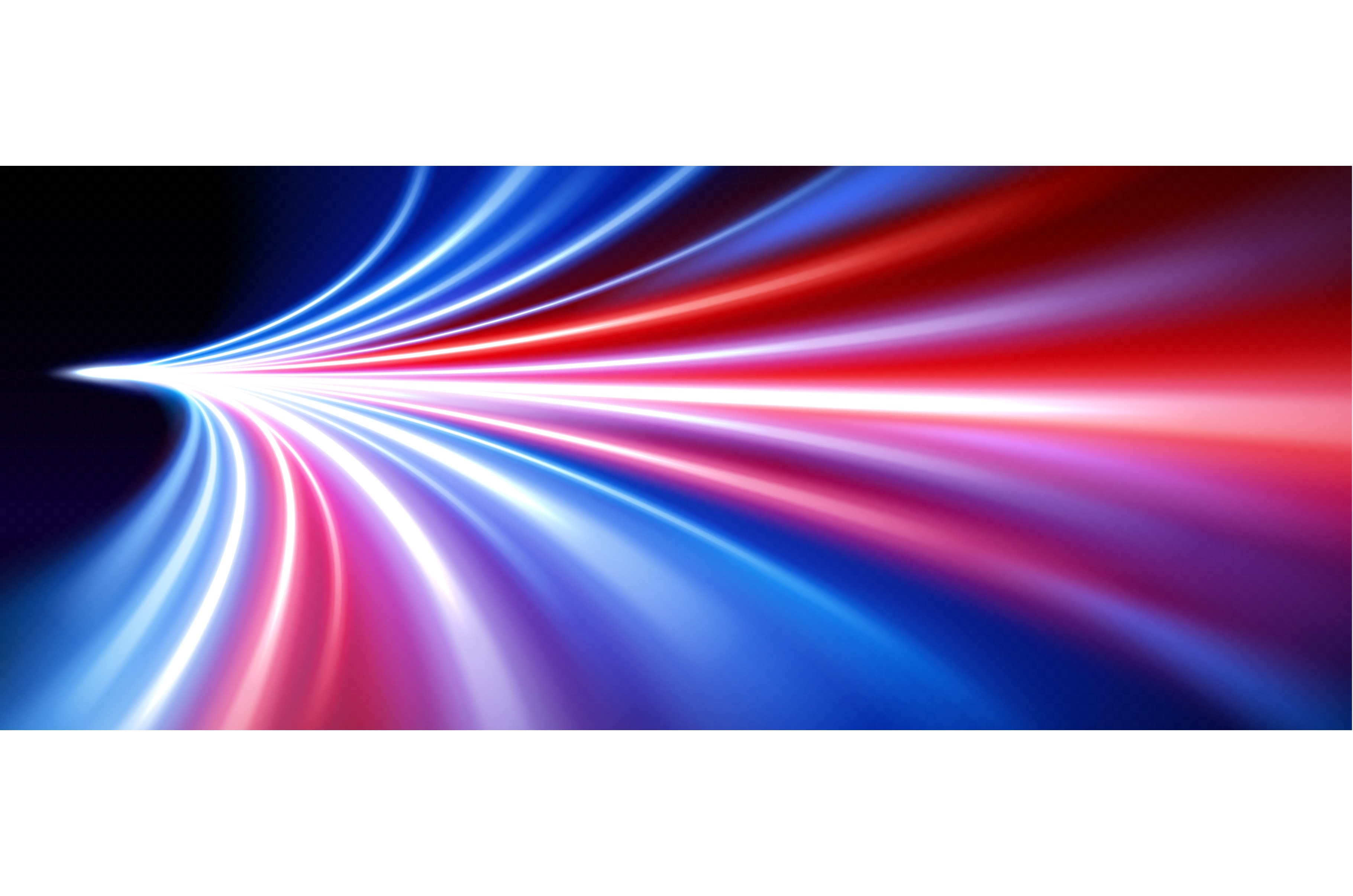 Fast motion light effect on black, a Technology Illustration by art PVP ...
