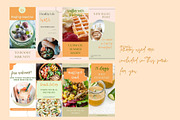 Pinterest Food Template Canva, a Social Media Template by Deepa Template Studio (Thumbnail 4 of 10)