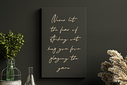 Only Wishing - a Handwritten Font, a Script Font by Vava Aryanto (Thumbnail 7 of 12)