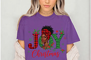 Christmas Joy Black Woman Png Sublim, a Seasonal Illustration by Rose Art (Thumbnail 3 of 5)