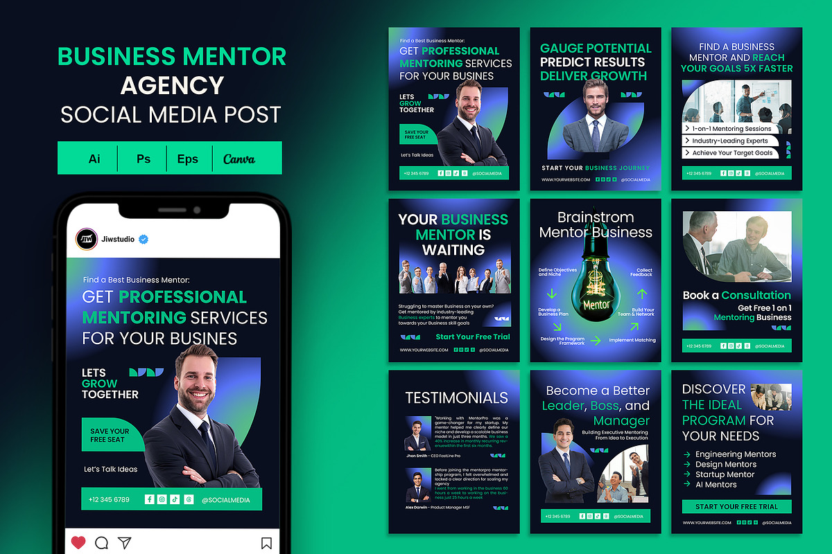 Business Mentor Agency-Social Media