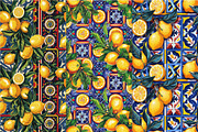 10 Bold Lemons Seamless Patterns, a Pattern Graphic by Inknfolly (Thumbnail 3 of 6)