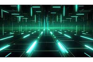 geometric background with lights ai, a Background Photo by pikepicture