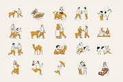 Bleesed Eid Character - Illustration, a Person Illustration by StreaksideStd (Thumbnail 2 of 3)