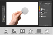 Hand Holding Sticker Mockup PSD, a Merchandise Mockup by Bruno's Shop (Thumbnail 3 of 4)