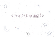 M O O N, a Sans Serif Font by Blossom (Thumbnail 14 of 14)