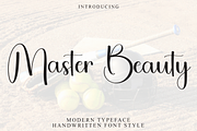 Master Beauty, a Handwritten Font by InermediaSTUDIO (Thumbnail 1 of 8)