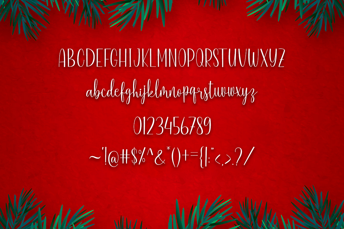 Merry Christmas, a Script Font by Artkenza (Photo 7 of 9)