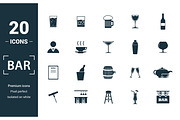 Bar Filled Icon Set, an Object Graphic by Aimagenarium@gmail.com (Thumbnail 1 of 3)