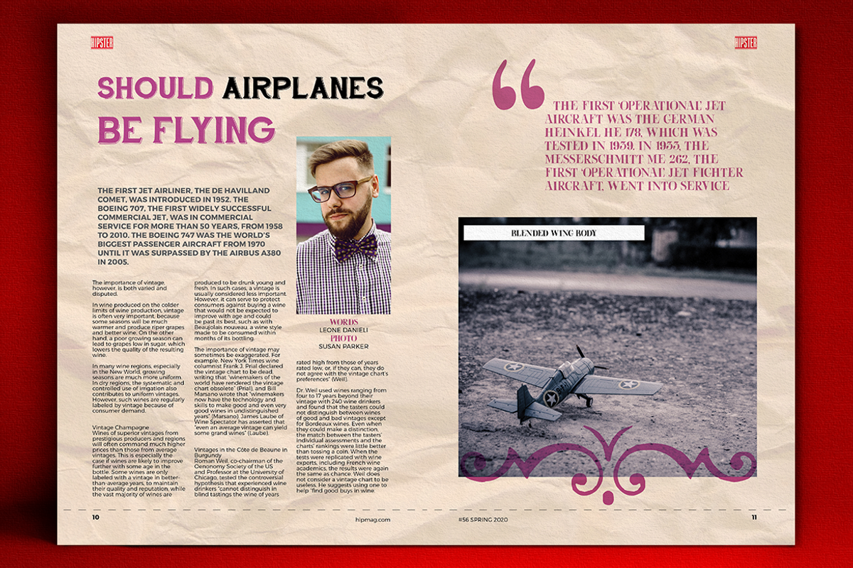 Hipster Magazine, a Magazine Template by Boris Cupac (Photo 6 of 17)
