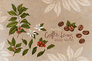 Time for Coffee illustration set, an Illustration by Alamella (Thumbnail 7 of 10)