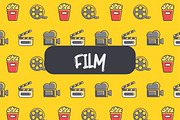 Icon patterns bundle/8 Themes/50%off, a Pattern Graphic by MikeHill (Thumbnail 5 of 12)