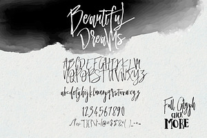 Beautiful Dreams - Font Duo