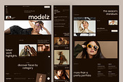 Talent & Model Agency Website UI, an UI Kit Template by peterdraw (Thumbnail 2 of 7)
