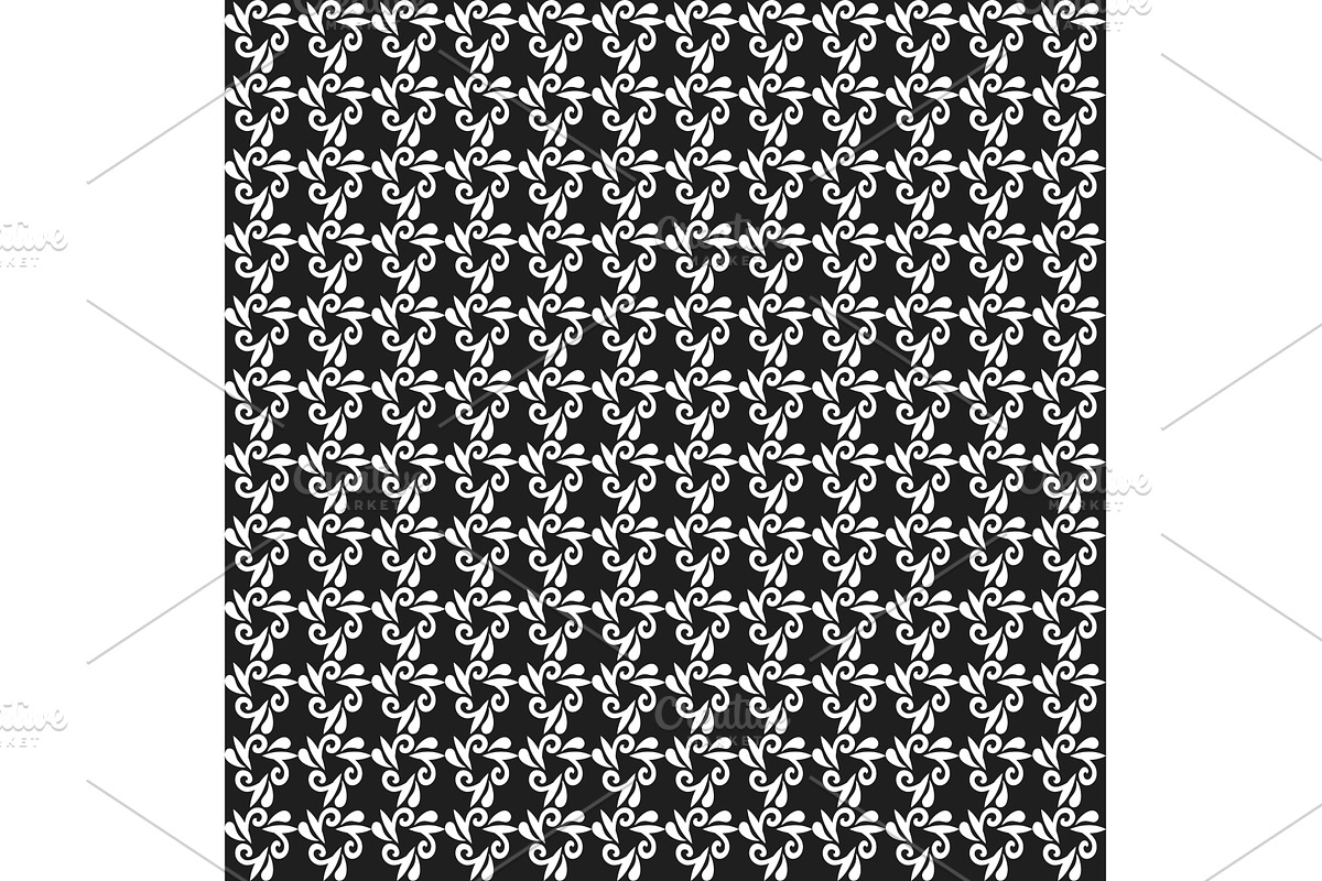 Floral Seamless Vector Pattern With, a Pattern Graphic by FineArtStudio (Photo 1 of 3)
