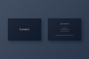 Luxury Business Cards 3x