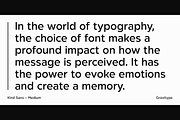 Kind Sans - Humanist Font Family, a Sans Serif Font by Gravitype (Thumbnail 7 of 15)