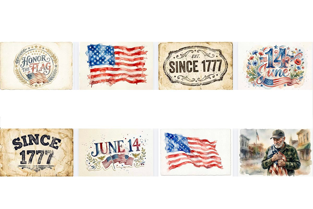 Vintage 4th of July Digital Paper, a Background Graphic by VetalStock (Photo 3 of 3)