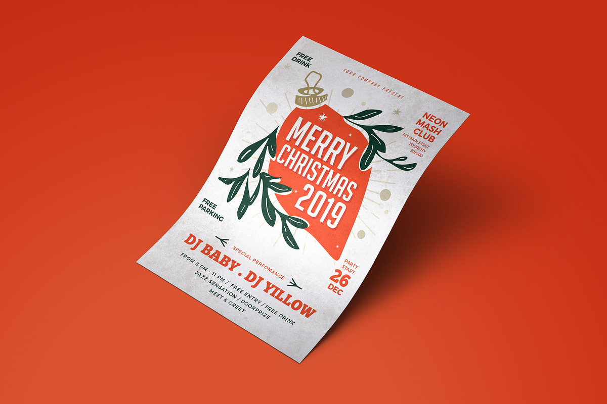 Christmas Flyer, a Flyer Template by Tokosatsu (Photo 1 of 4)