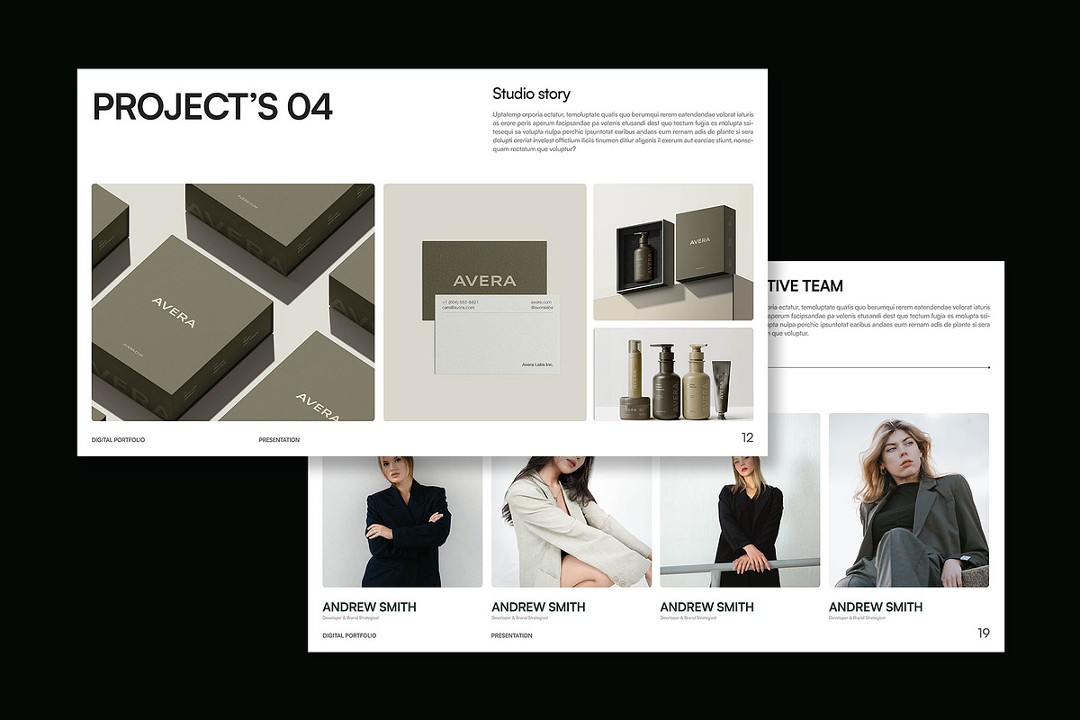 RIEN – PORTFOLIO DECK, a Presentation Template by Devators (Photo 5 of 7)