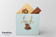 Teddy Bear Kids Print Design, an Animal Illustration by Plaid4You (Thumbnail 2 of 5)