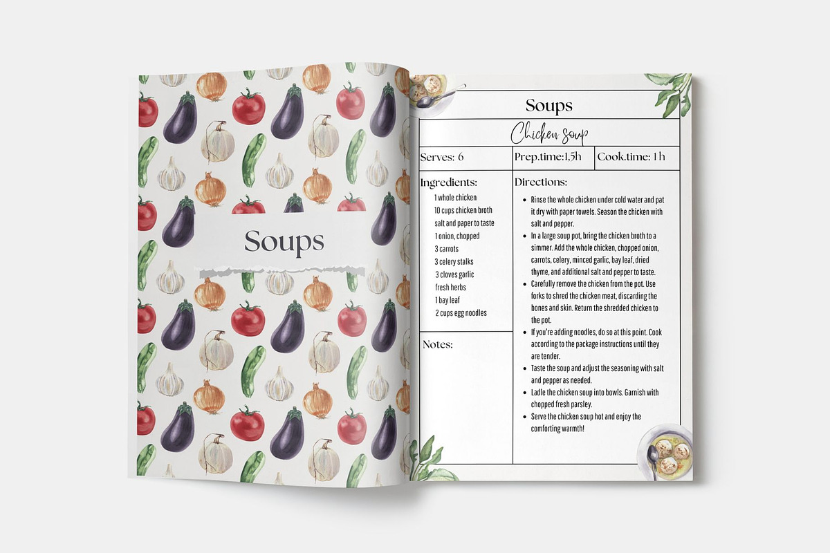 Cook book Canva template, a Magazine Template by Visual Animal (Photo 8 of 11)