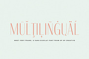 Very Frank, A Condensed Sans, a Sans Serif Font by Up Up Creative (Thumbnail 15 of 16)