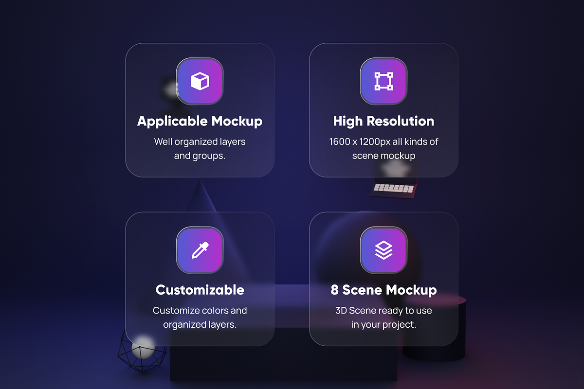 Mobby - 3D Phone Scene Creator, an Object 3D Model by Illustraly Design (Photo 2 of 7)