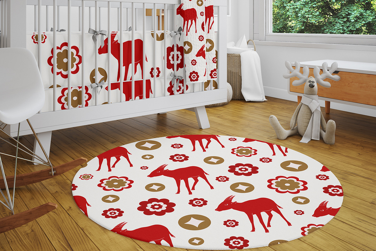 Chinese New Year Seamless Pattern, a Pattern Graphic by Groovy Arts (Photo 2 of 5)