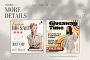 Instagram Post Template, a Social Media Template by Visuallay (Thumbnail 7 of 10)