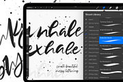 Calligraphy and Lettering Brushes, a Brush Add-On by Darla Studio (Thumbnail 2 of 18)