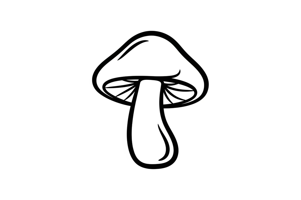 Hand Drawn Mushroom SVG Bundle, an Illustration by jahid234 (Photo 19 of 51)